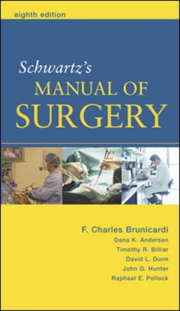E-kniha Schwartz's Manual of Surgery F. Charles Brunicardi