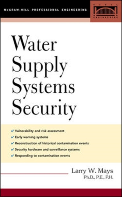 E-book Water Supply Systems Security Larry W. Mays