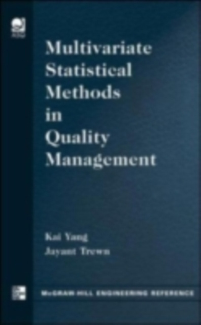 E-book Multivariate Statistical Methods in Quality Management Kai Yang
