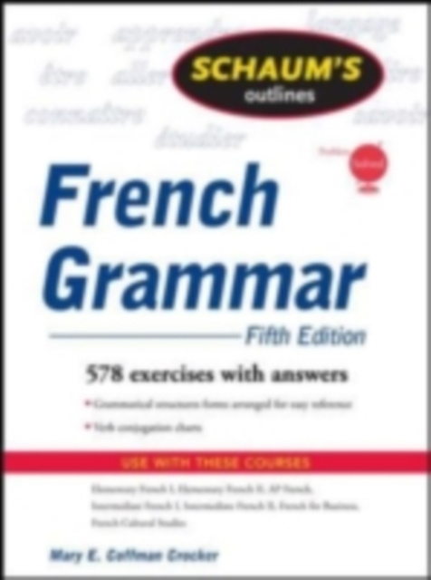 E-kniha Schaum's Outline of French Grammar, 5ed Mary Crocker