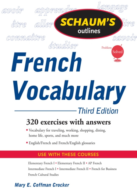 E-kniha Schaum's Outline of French Vocabulary, 3ed Mary Crocker