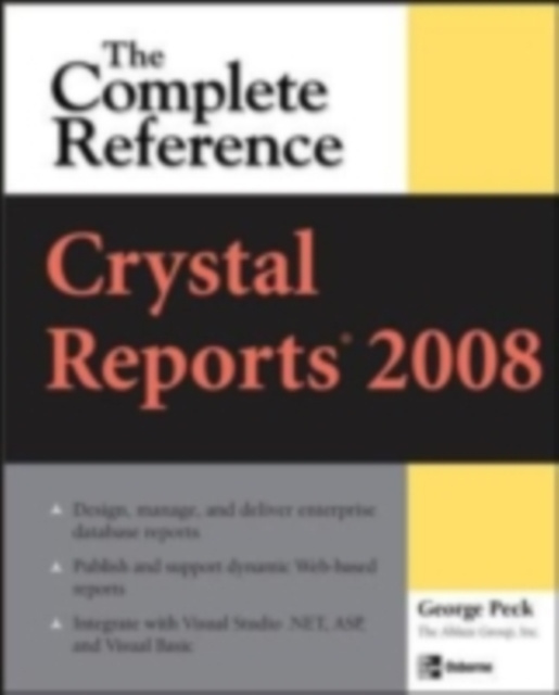 E-kniha Crystal Reports 2008: The Complete Reference George Peck