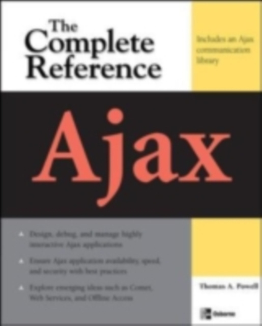 E-book Ajax: The Complete Reference Thomas A. Powell