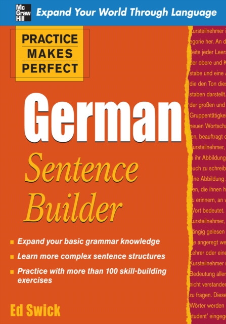 E-kniha Practice Makes Perfect German Sentence Builder Ed Swick