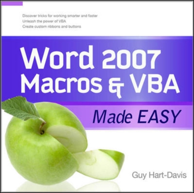 E-book Word 2007 Macros & VBA Made Easy Guy Hart-Davis