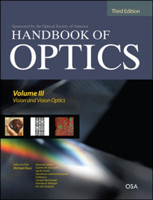 E-kniha Handbook of Optics, Third Edition Volume III: Vision and Vision Optics(set) Michael Bass