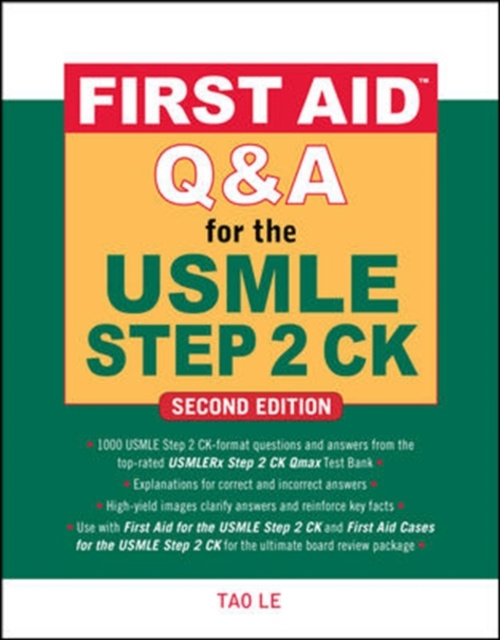 E-kniha First Aid Q&A for the USMLE Step 2 CK, Second Edition Tao Le