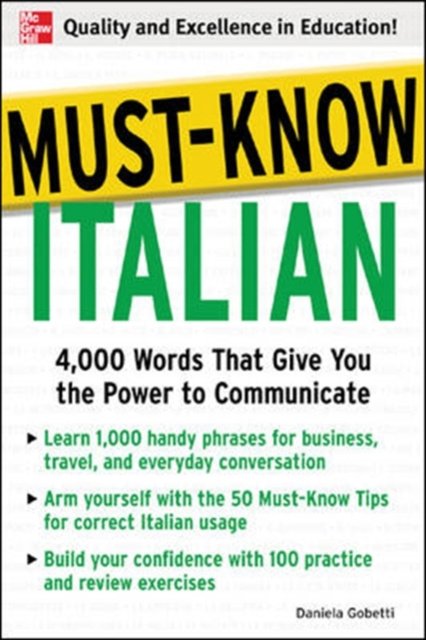 E-book Must-Know Italian Daniela Gobetti