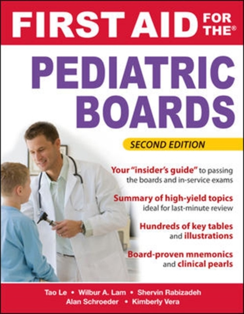 E-kniha First Aid for the Pediatric Boards, Second Edition Tao Le