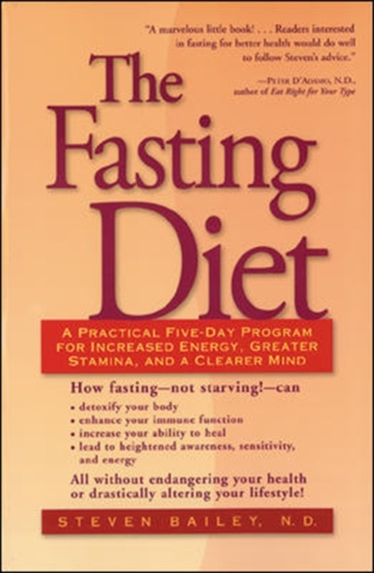 E-book Fasting Diet Steven Bailey