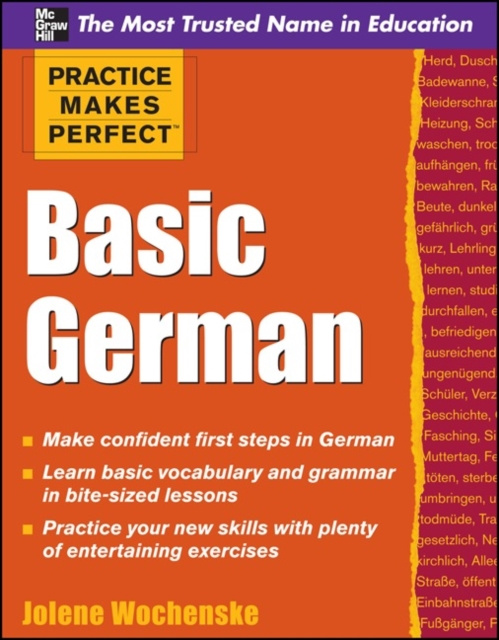 E-knjiga Practice Makes Perfect Basic German Jolene Wochenske