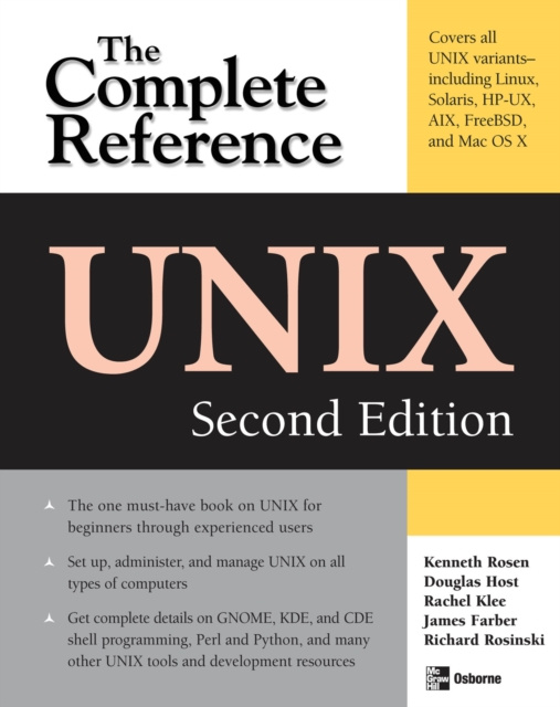 E-kniha UNIX: The Complete Reference, Second Edition Kenneth H. Rosen