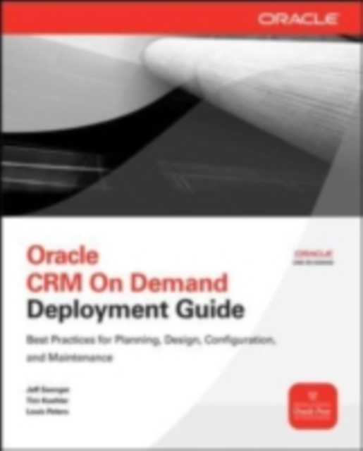 E-book Oracle CRM On Demand Deployment Guide Jeff Saenger