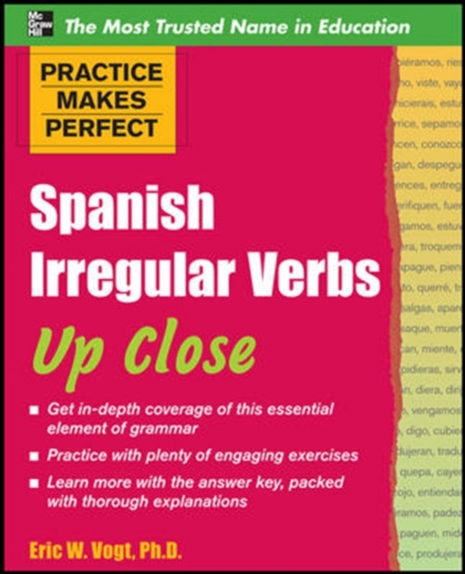 E-kniha Practice Makes Perfect: Spanish Irregular Verbs Up Close Eric W. Vogt