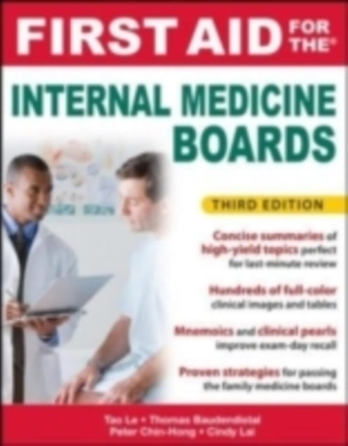 E-kniha First Aid for the Internal Medicine Boards, 3rd Edition Tao Le