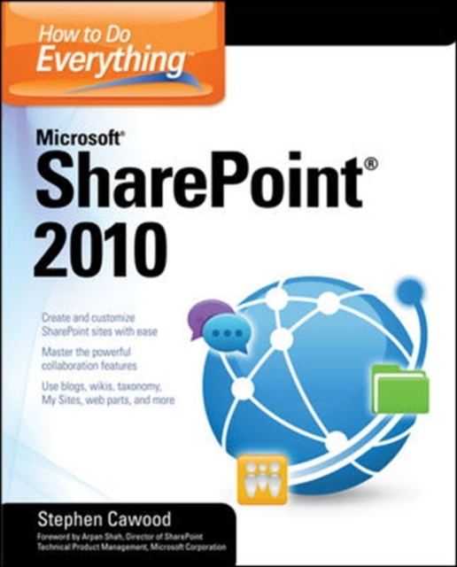 E-kniha How to Do Everything Microsoft SharePoint 2010 Stephen Cawood