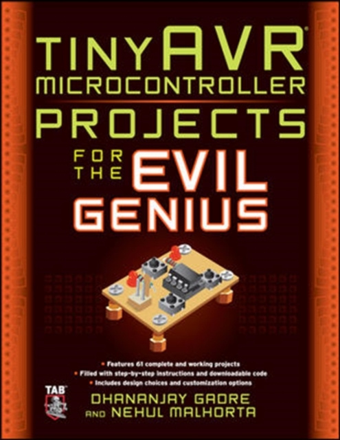 E-könyv tinyAVR Microcontroller Projects for the Evil Genius Dhananjay Gadre