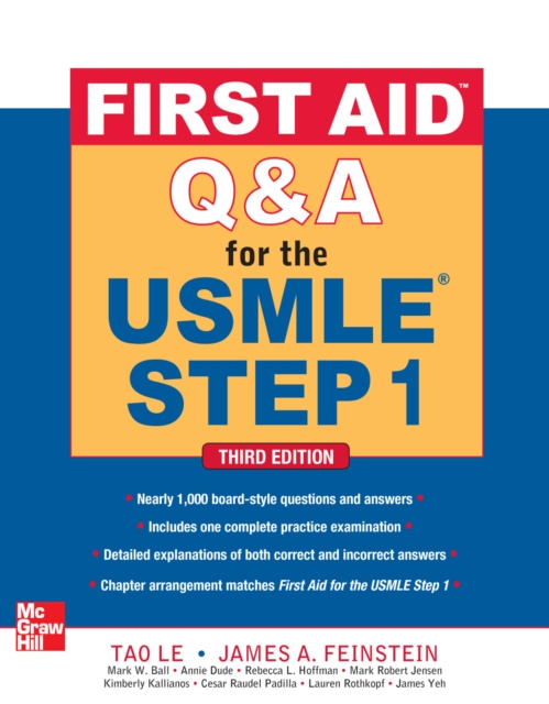 E-kniha First Aid Q&A for the USMLE Step 1, Third Edition Tao Le