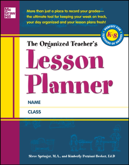 E-book Organized Teacher's Lesson Planner Steve Springer