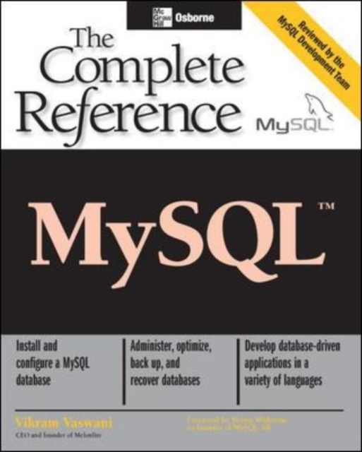 E-book MySQL: The Complete Reference Vikram Vaswani