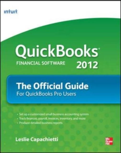 E-kniha QuickBooks 2012 The Official Guide Leslie Capachietti