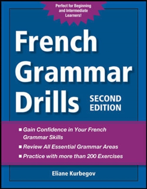 E-kniha French Grammar Drills Eliane Kurbegov
