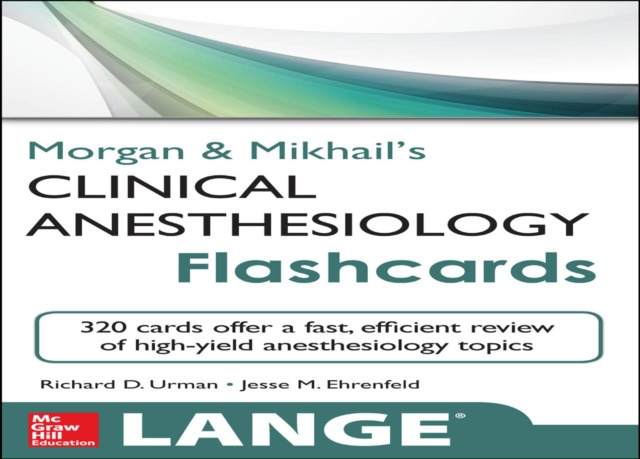 E-kniha Morgan and Mikhail's Clinical Anesthesiology Flashcards Richard Urman