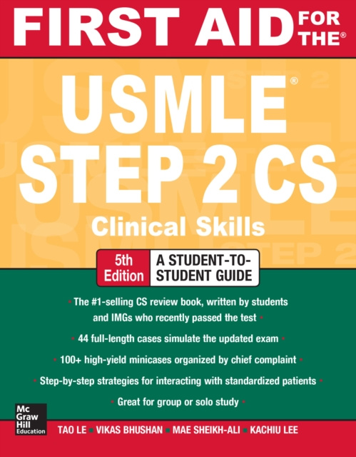 E-kniha First Aid for the USMLE Step 2 CS, Fifth Edition Tao Le