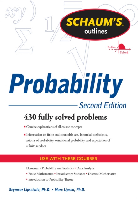 E-kniha Schaum's Outline of Probability, Second Edition Seymour Lipschutz