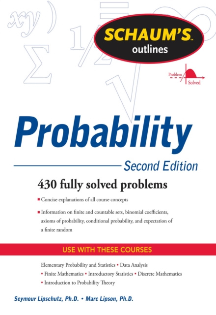 ebook Schaum's Outline of Probability, Second Edition Seymour Lipschutz