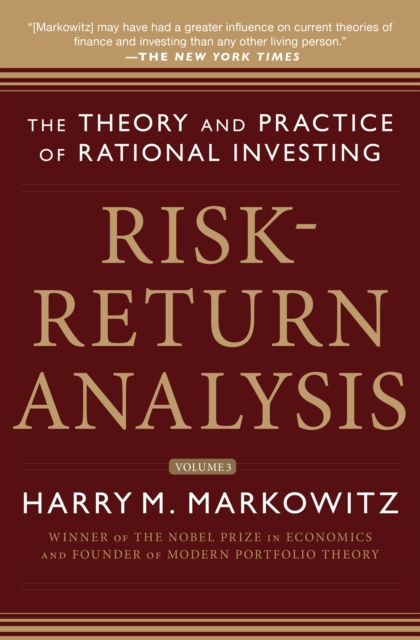 E-book Risk-Return Analysis Volume 3 Harry M. Markowitz