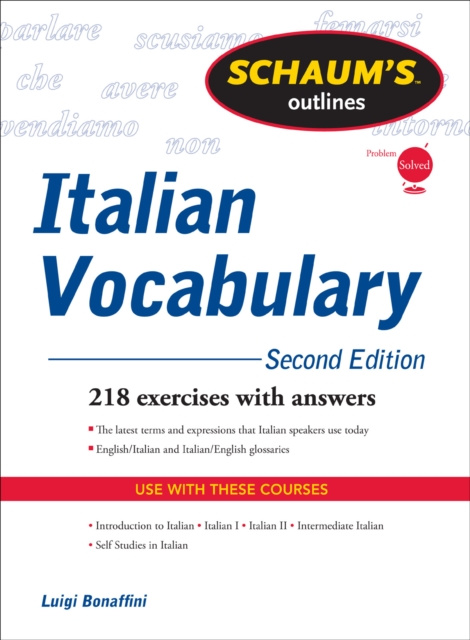 E-book Schaum's Outline of Italian Vocabulary, Second Edition Luigi Bonaffini