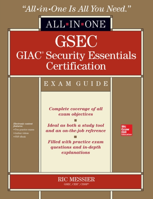 E-kniha GSEC GIAC Security Essentials Certification All-in-One Exam Guide Ric Messier