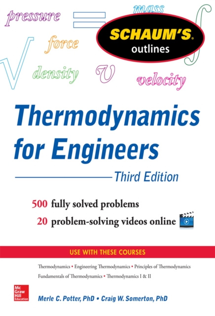 E-book Schaum's Outline of Thermodynamics for Engineers, 3rd Edition Merle C. Potter