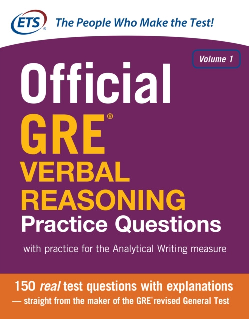 E-kniha Official GRE Verbal Reasoning Practice Questions Educational Testing Service