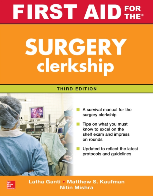 E-book First Aid for the Surgery Clerkship, Third Edition Latha Ganti