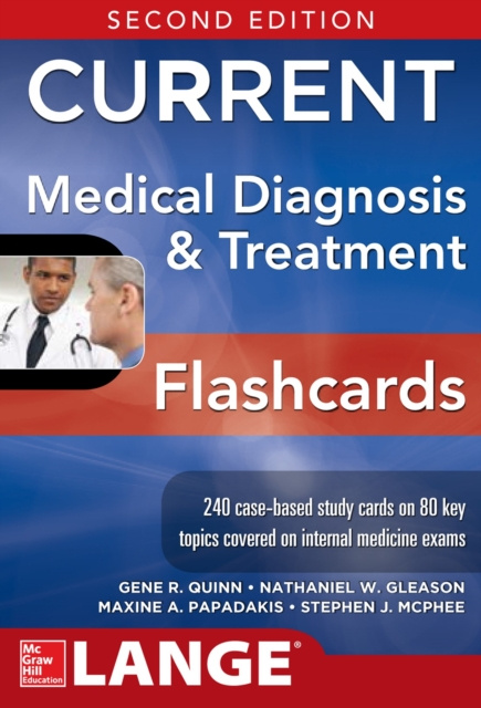 E-kniha CURRENT Medical Diagnosis and Treatment Flashcards, 2E Gene R. Quinn