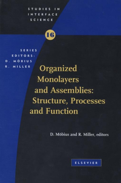 E-book Organized Monolayers and Assemblies: Structure, Processes and Function Dietmar Mobius