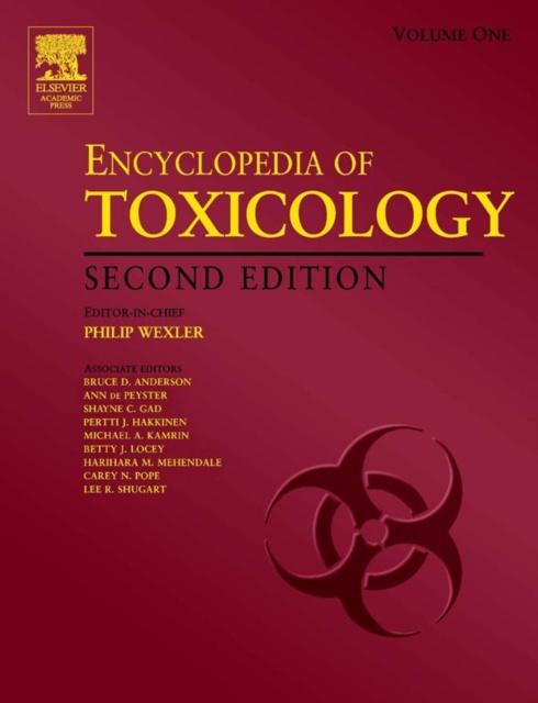 E-kniha Encyclopedia of Toxicology Philip Wexler