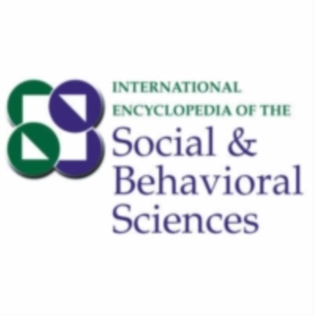 E-book International Encyclopedia of Social & Behavioral Sciences N. J. Smelser