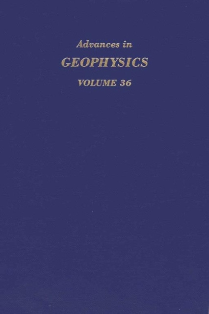 E-kniha Advances in Geophysics Renata Dmowska