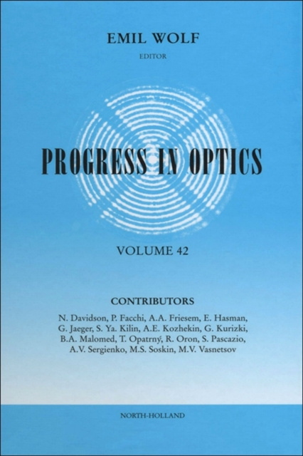 E-knjiga Progress in Optics Emil Wolf