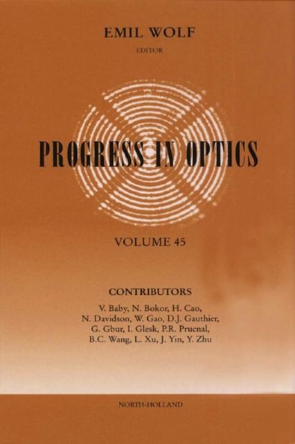 E-knjiga Progress in Optics Emil Wolf