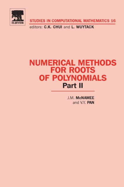 E-kniha Numerical Methods for Roots of Polynomials - Part II J.M. McNamee