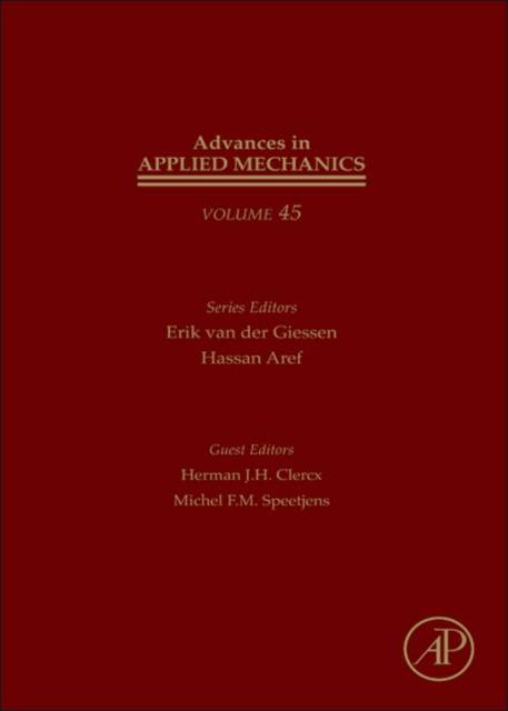 E-knjiga Advances in Applied Mechanics Erik van der Giessen