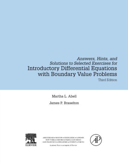 E-Book Introductory Differential Equations Martha L. Abell