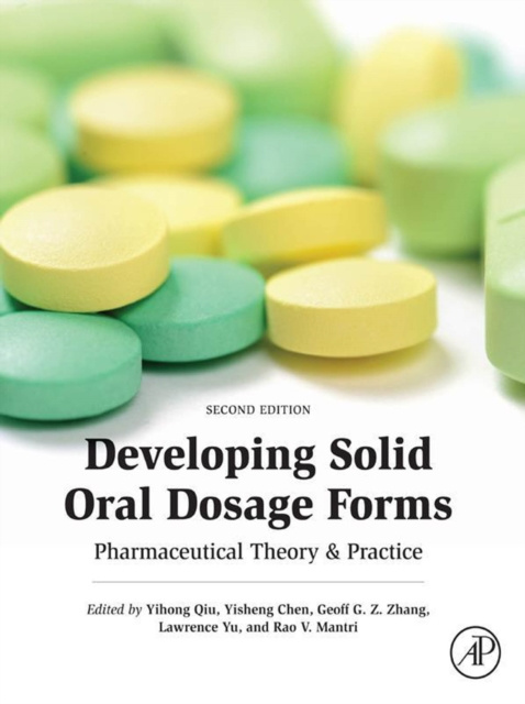 E-könyv Developing Solid Oral Dosage Forms Yihong Qiu