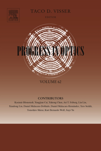 E-book Progress in Optics Taco Visser