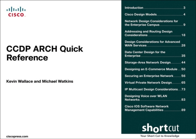 E-kniha CCDP ARCH Quick Reference Kevin Wallace