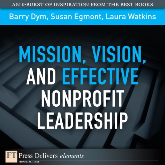 E-kniha Mission, Vision, and Effective Nonprofit Leadership Barry Dym